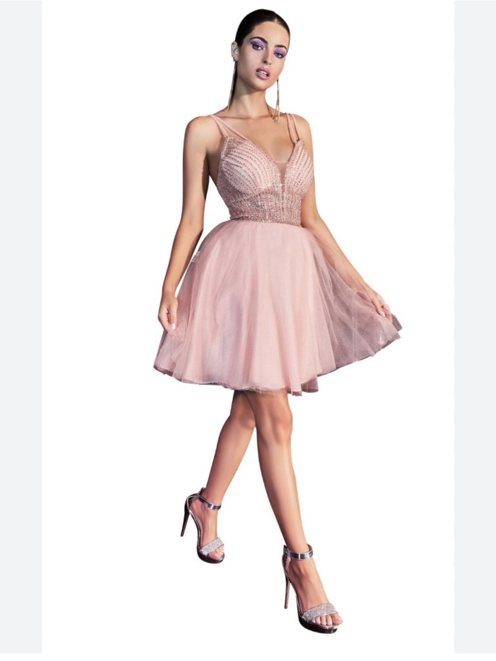 Cinderella pink short dress. Never been used.